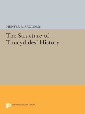 cover image of The Structure of Thucydides' History
